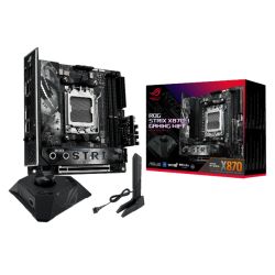 Asus ROG STRIX X870-I GAMING WIFI, AMD X870, AM5, Mini ITX, 2 DDR5, HDMI, 2 USB4, Wi-Fi 7, 2.5G LAN, 2x M.2, Strix Hive II Asus ROG STRIX X870-I GAMING WIFI, AMD X870, AM5, Mini ITX, 2 DDR5, HDMI, 2 USB4, Wi-Fi 7, 2.5G LAN, 2x M.2, Strix Hive II